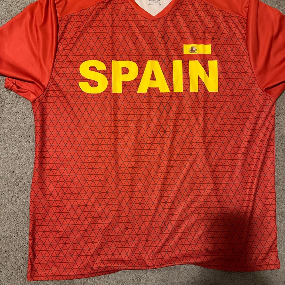 Spain soccer shirt